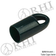 Made in RHI Electric vinyl hanger end cap , pvc hanging end caps for steel tubes , rubber end caps for pipe
